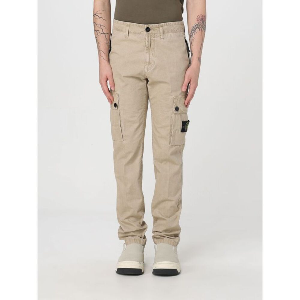 Stone Island Pants Men Sand